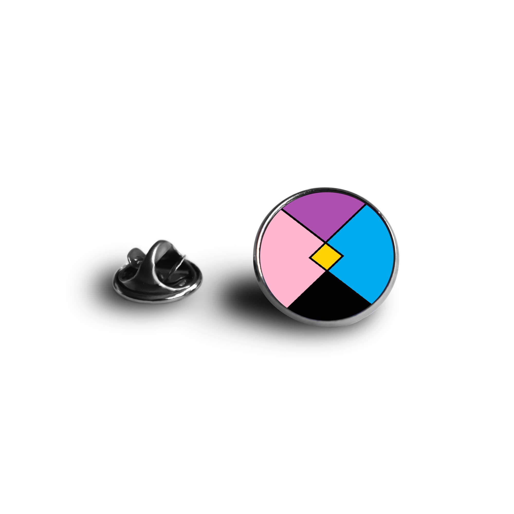 Beclosetoyou – wholesale Lapel pin/button – LGBT Pride Flag Lapel Pin: Queer, Polyamory, etc7