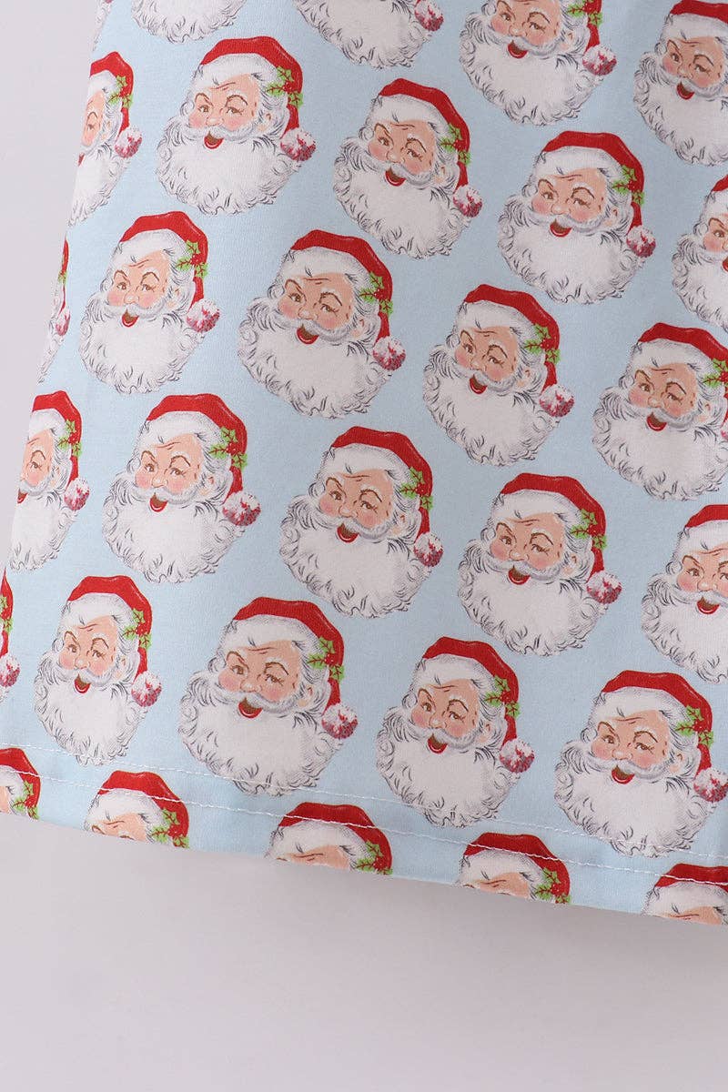 Aspen Rain Boutique - Wholesale Sleepwear Bottom - Men's - Blue christmas santa claus men pajamas pants3