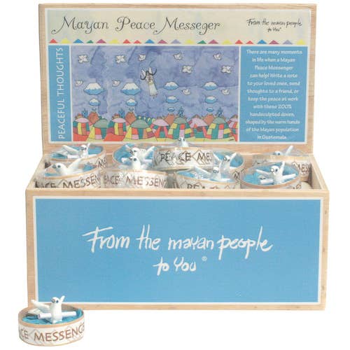 One World Projects - Wholesale Decorative Tabletop Object - Mayan Dove Peace Messanger1