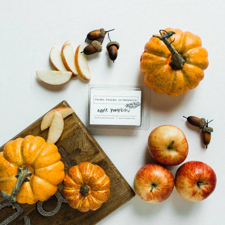 Apple Pumpkin Wax smelt voor wholesale door Palms, Psalms, & Prosecco