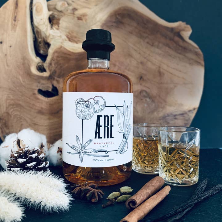 AERE KORN - Wholesale Liqueur - Baked Apple Liqueur | Winter Apple | Christmas Liqueur | 500 ml1
