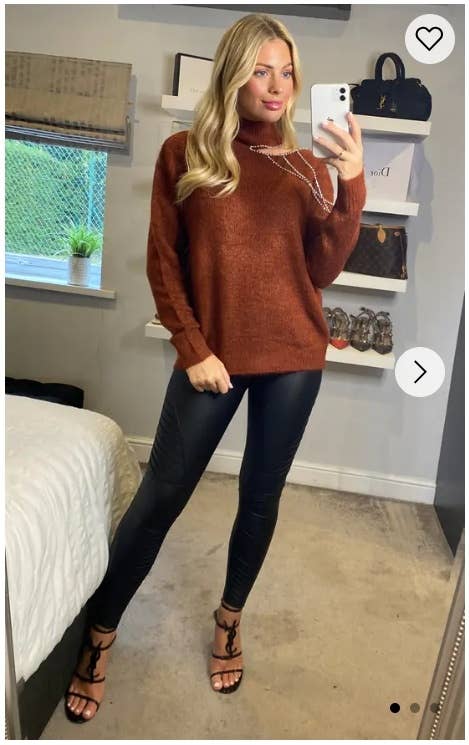 CY FASHION. LONDON - Wholesale Pullover-trui - Dames - Trui met open schouders en kettendetail10