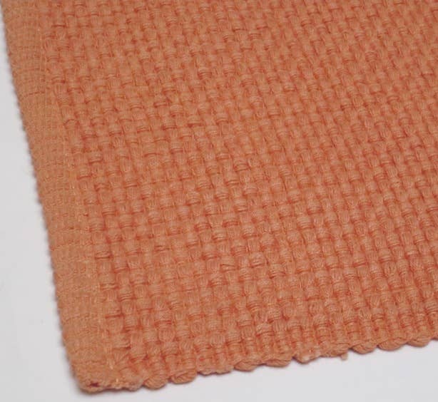 natural habitat - Wholesale Placemat - Tablemats Woven Homespun Solid Rust#632