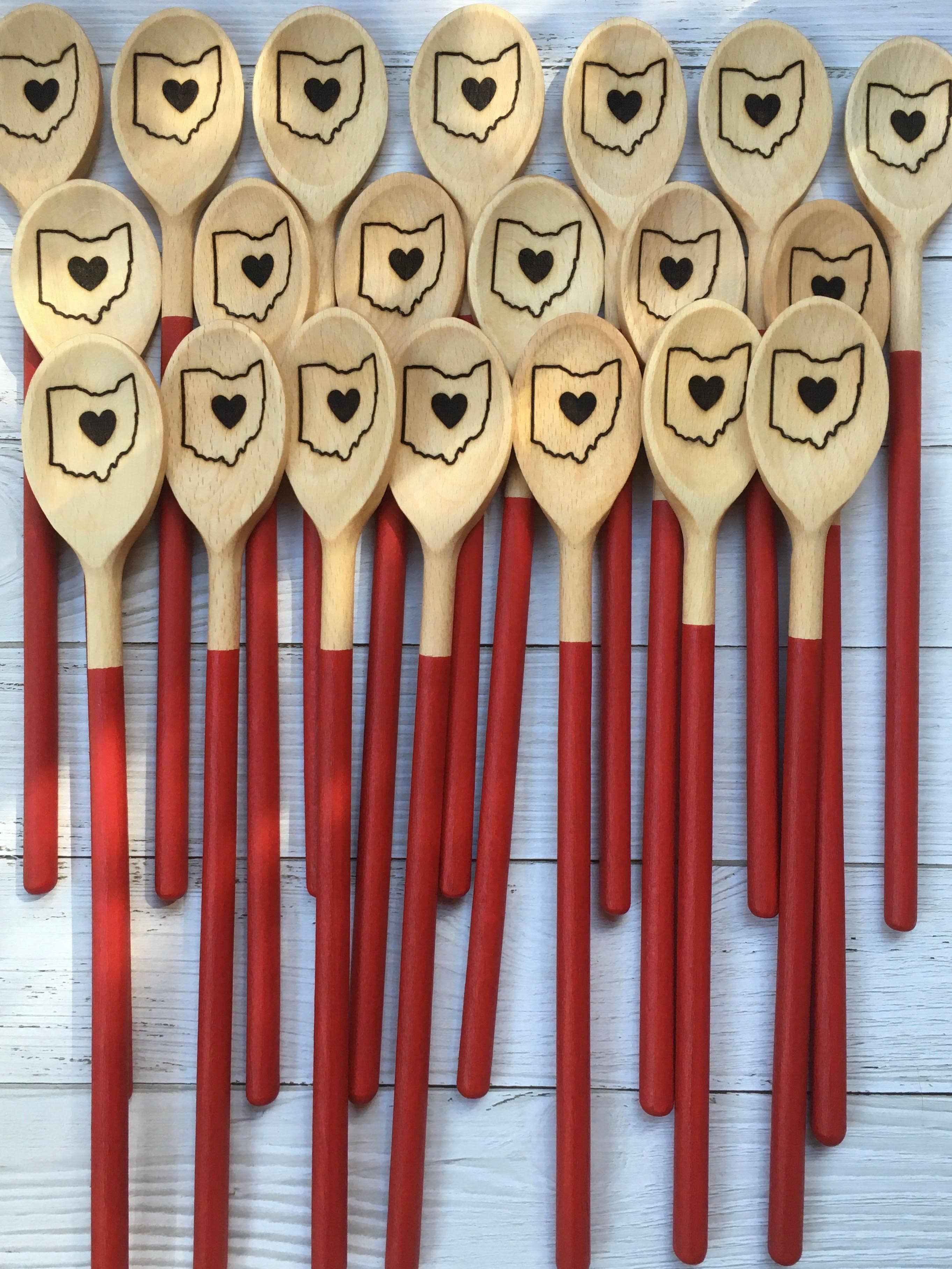 Embellish by Sandra - Wholesale Kitchen Spoon - State Wooden Spoons18