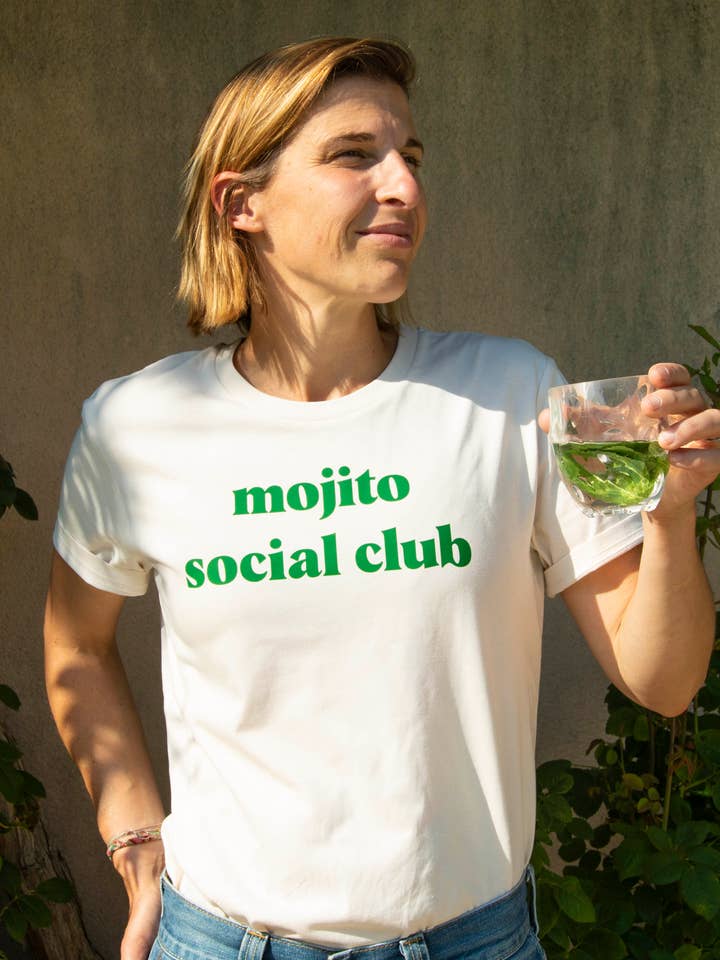 Tshirt Corner - Vente T-shirt sérigraphié – femme - Mojito Social Club Tee3