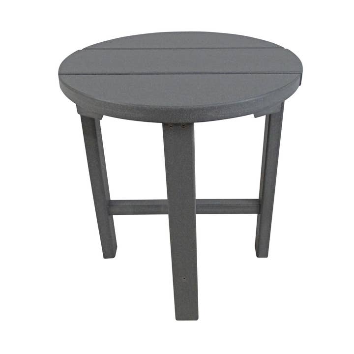 Round Poly Side Table for wholesale by Evergreen Patio