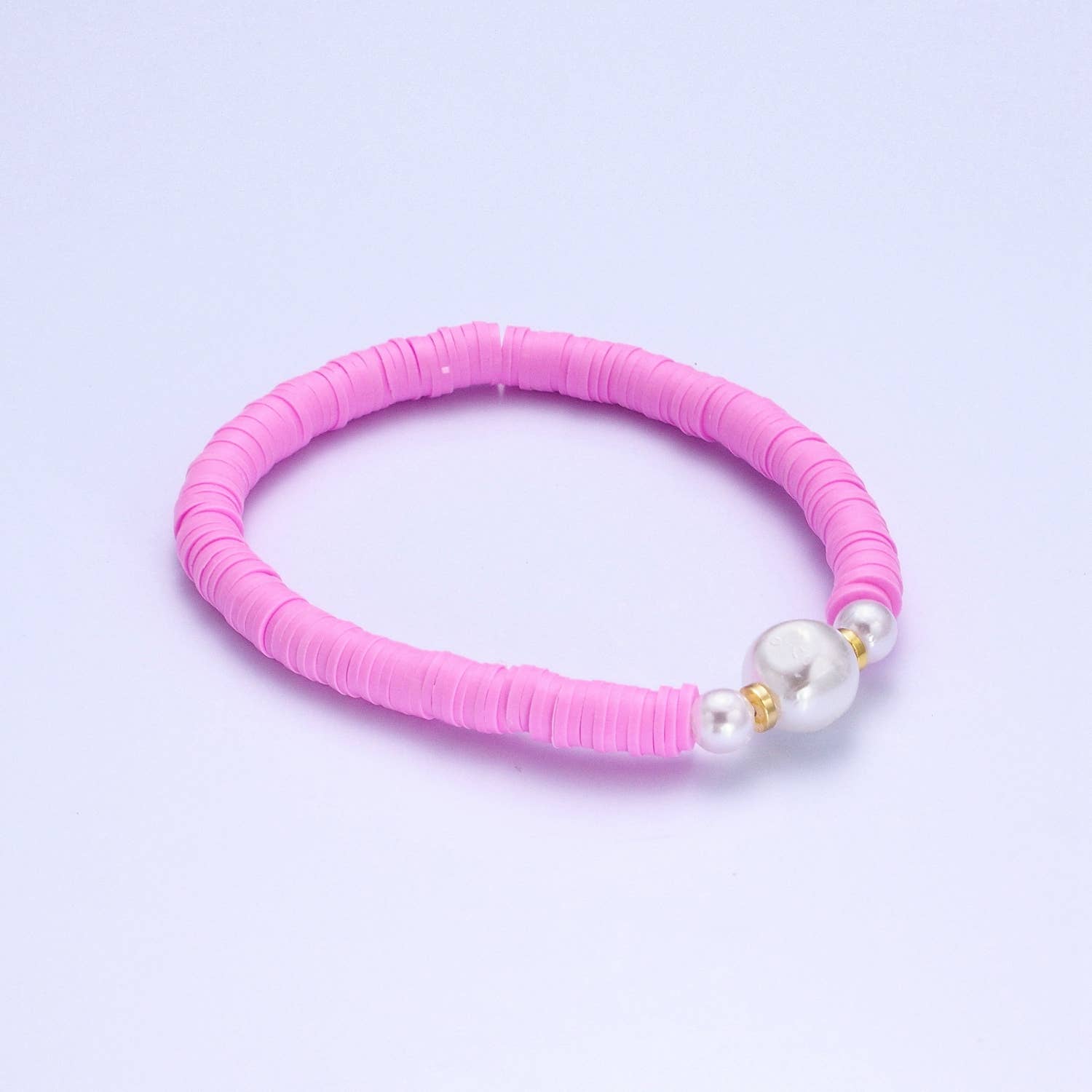 Aim Eternal - Wholesale Beaded Bracelet - Colorful Surfer Bracelet Heishi Pearl Handmade Beads brct1280