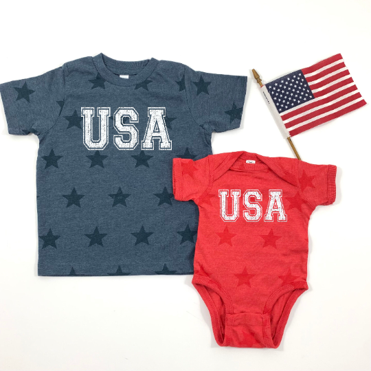 Ice Cream Life - Vendita all'ingrosso Maglietta serigrafata - Bambini - MAGLIETTE RED STAR USA, MAGLIETTE DEL 4 LUGLIO, PER BAMBINI E ADULTI2