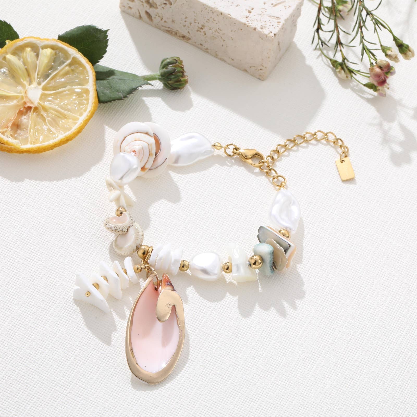 Gold Bracelet - Bianca for wholesale on Faire0