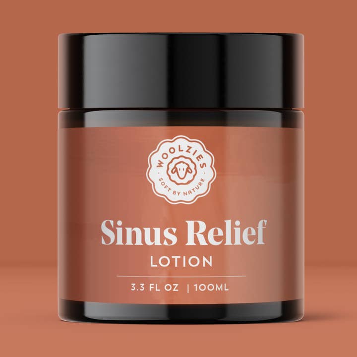 Sinus Relief Lotion for wholesale by Woolzies