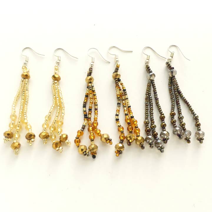 DIAMANTI DESIGNS - Wholesale Dangle Earrings - Zelda Earrings - Assorted Colors