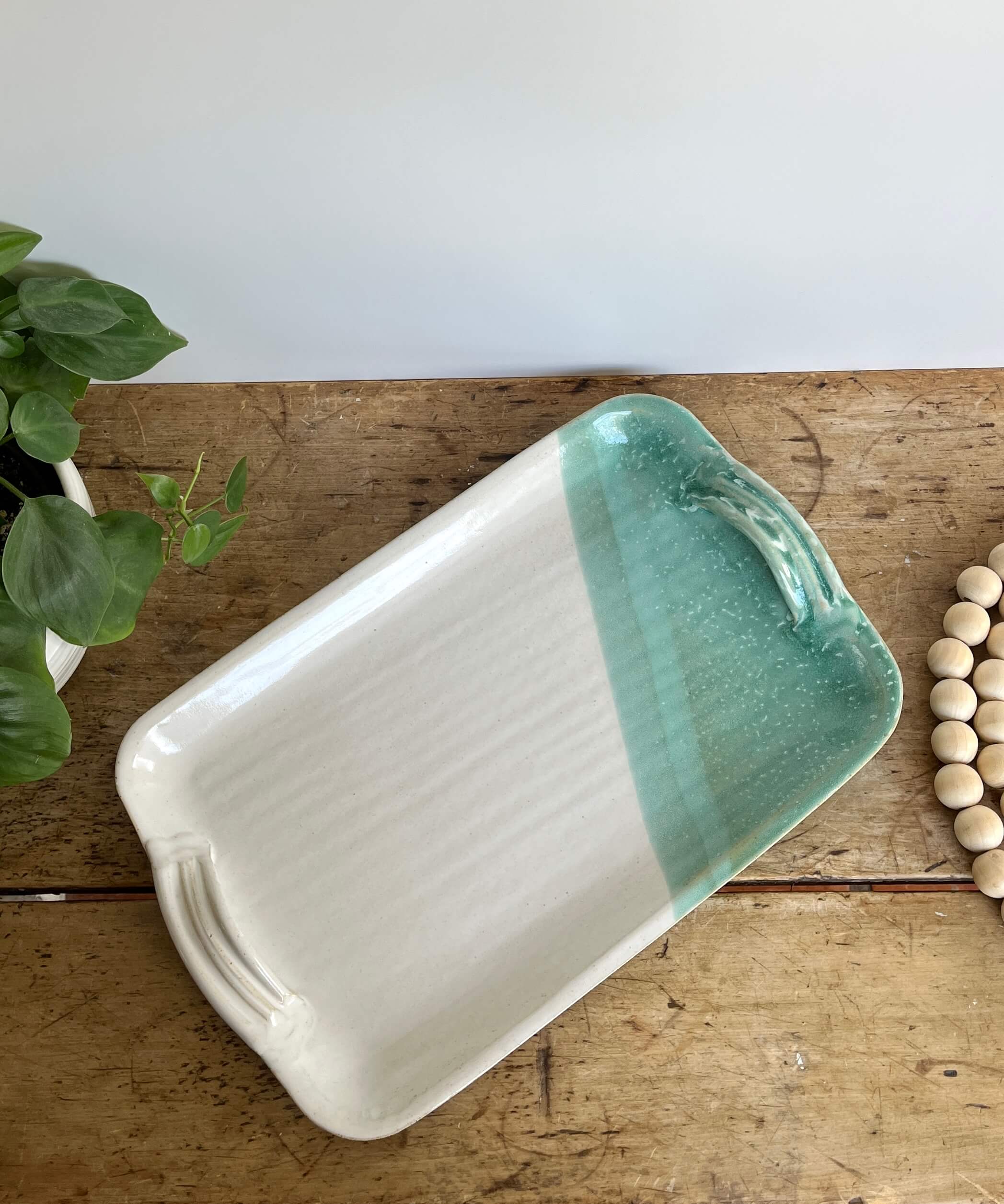 Coastal Clay Co. - Wholesale Platter - Large Serving Platter Handmade Pottery Tray5