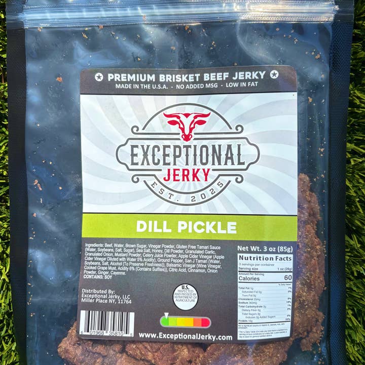 Exceptional Jerky LLC - Wholesale Jerky - Dill Pickle 1