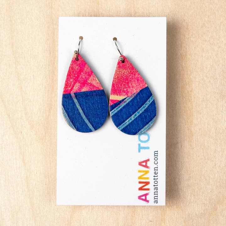 Teardrop Earrings for wholesale by Anna Totten