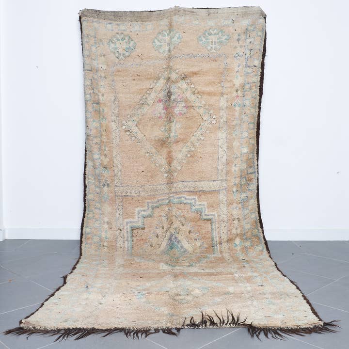 Tappeto Marocchino Vintage – Design Berbero Pastello Fatto a Mano per la vendita all'ingrosso da parte di MUSMUSRUGS