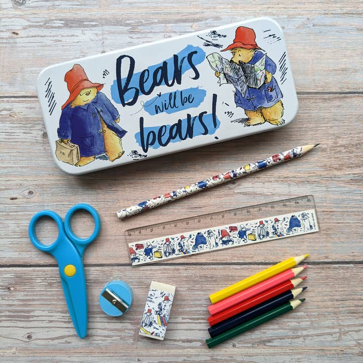 Robert Frederick Ltd – Großhandel Briefpapier-/Postkarten-Set – Paddington Schreibwaren-Dosenset