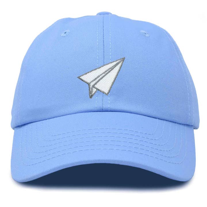 Dalix - Wholesale Baseball Cap - Unisex - DALIX Paper Plane Hat Embroidered Mens Womens Baseball Cap8