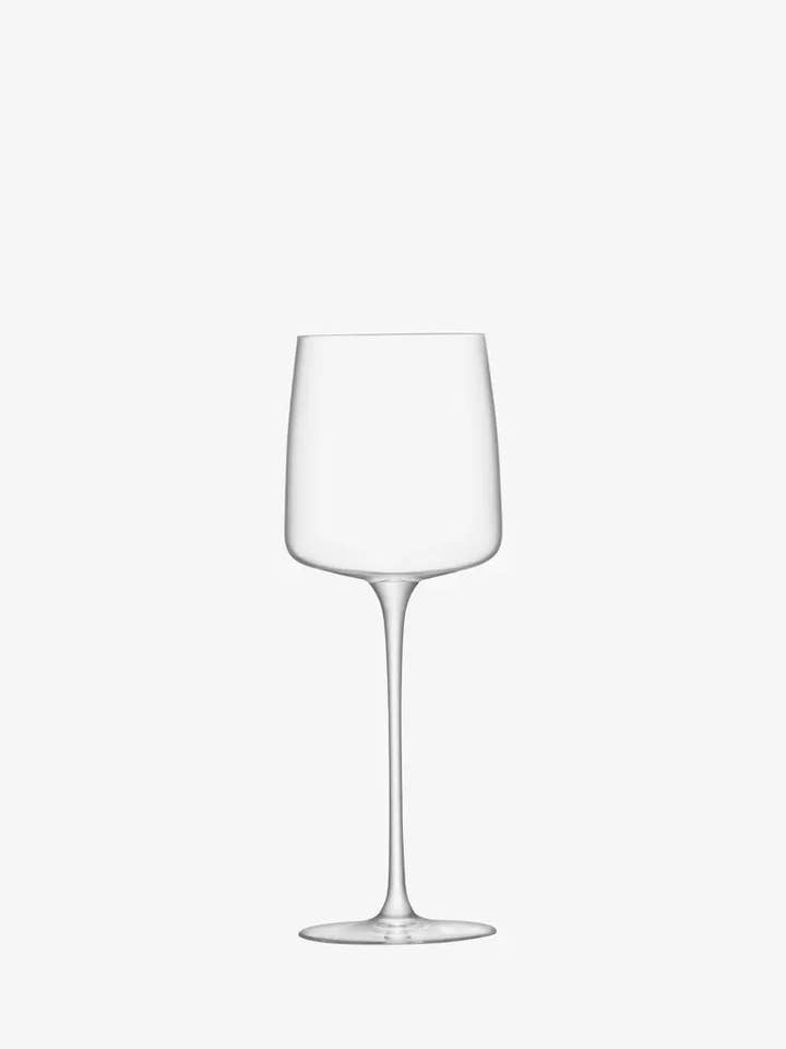 Metropolitan Wine Glass 350ml Clear x 4 for wholesale by LSA International