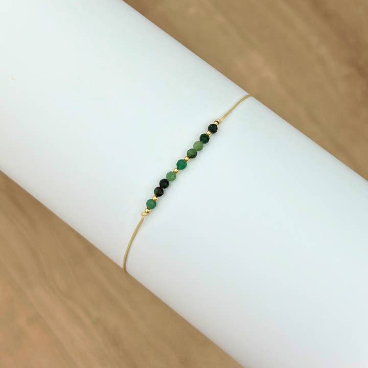 Picki Nicki - Vendita all'ingrosso Parure di gioielli - Braccialetto Birthstone, set di pietre preziose su carte22