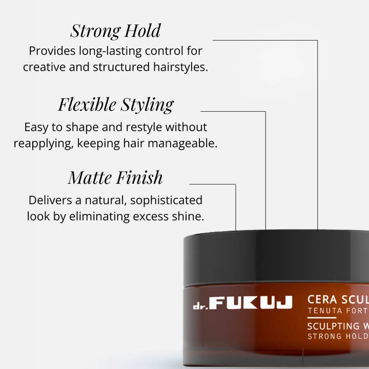 Dr. Fukuj - Wholesale Hair Styling Gel/Mousse - Sculpture Wax