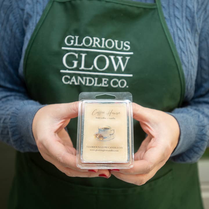 Glorious Glow Candle Co. - Wholesale Wax Melt - Coffee House 2.5 oz Soy Blend Wax Melt1