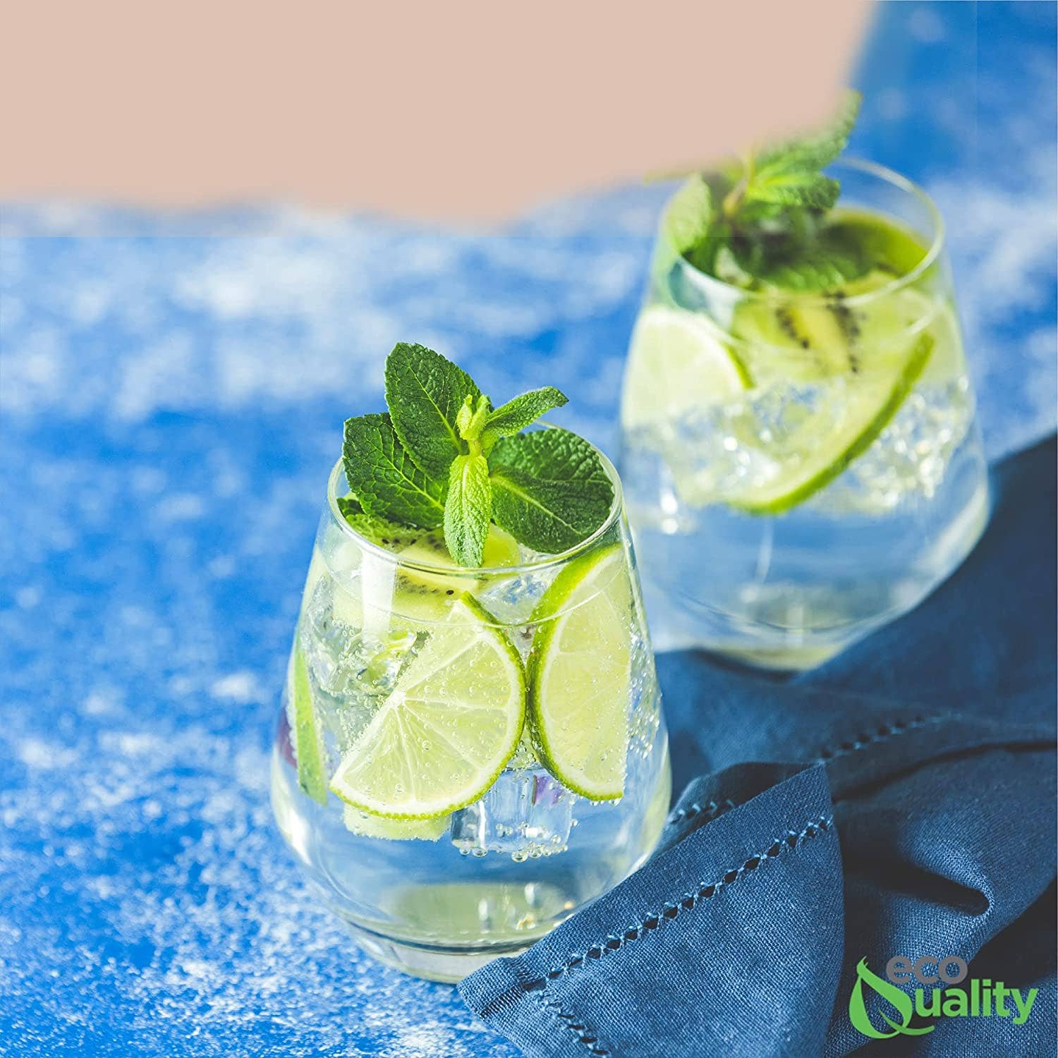 EcoQuality – wholesale Vinglas – 6oz Elegant Mini Stemless Klar Plast Vinglas Tumbler6