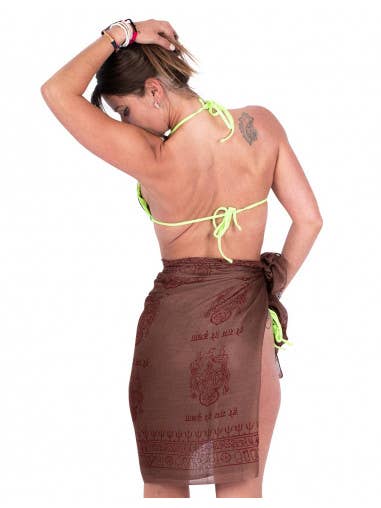 brown Sanskrit sarong for wholesale on Faire1