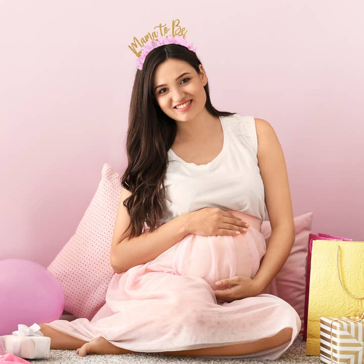 Festive Gal - Wholesale Party Hat/Crown - Mama To Be Baby Shower Crown - Girl1