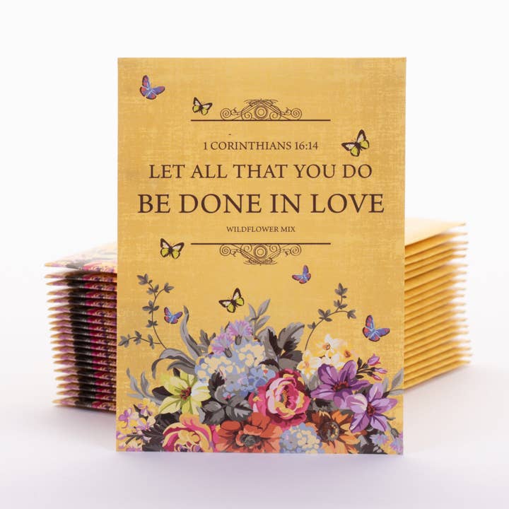Bentley Seed Co. - Wholesale Plant Seeds - All You Do Be Done In Love - Wildflower Mix Seed Packets2