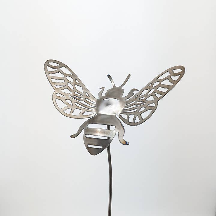 Honeybee Garden Stake for wholesale by Designs by Dieter, LLC