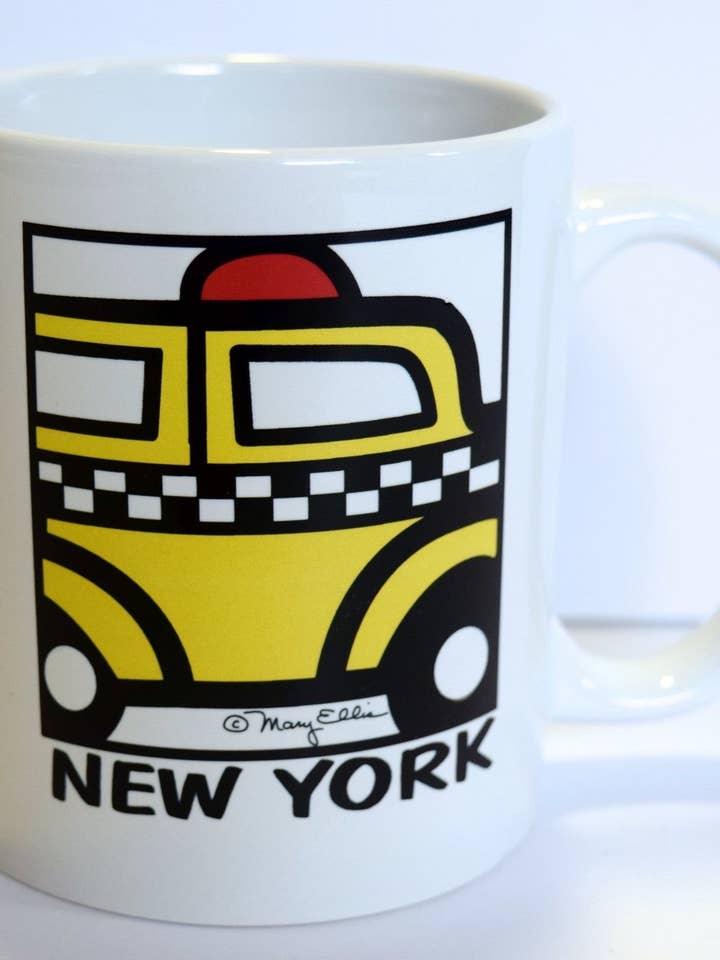 New York Mug Taxi Cab for wholesale by Mary Ellis