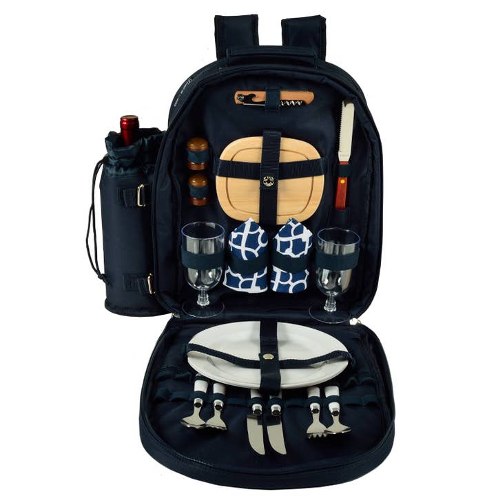 Picnic at Ascot - Wholesale Picnic basket - Picnic Backpack for Two2