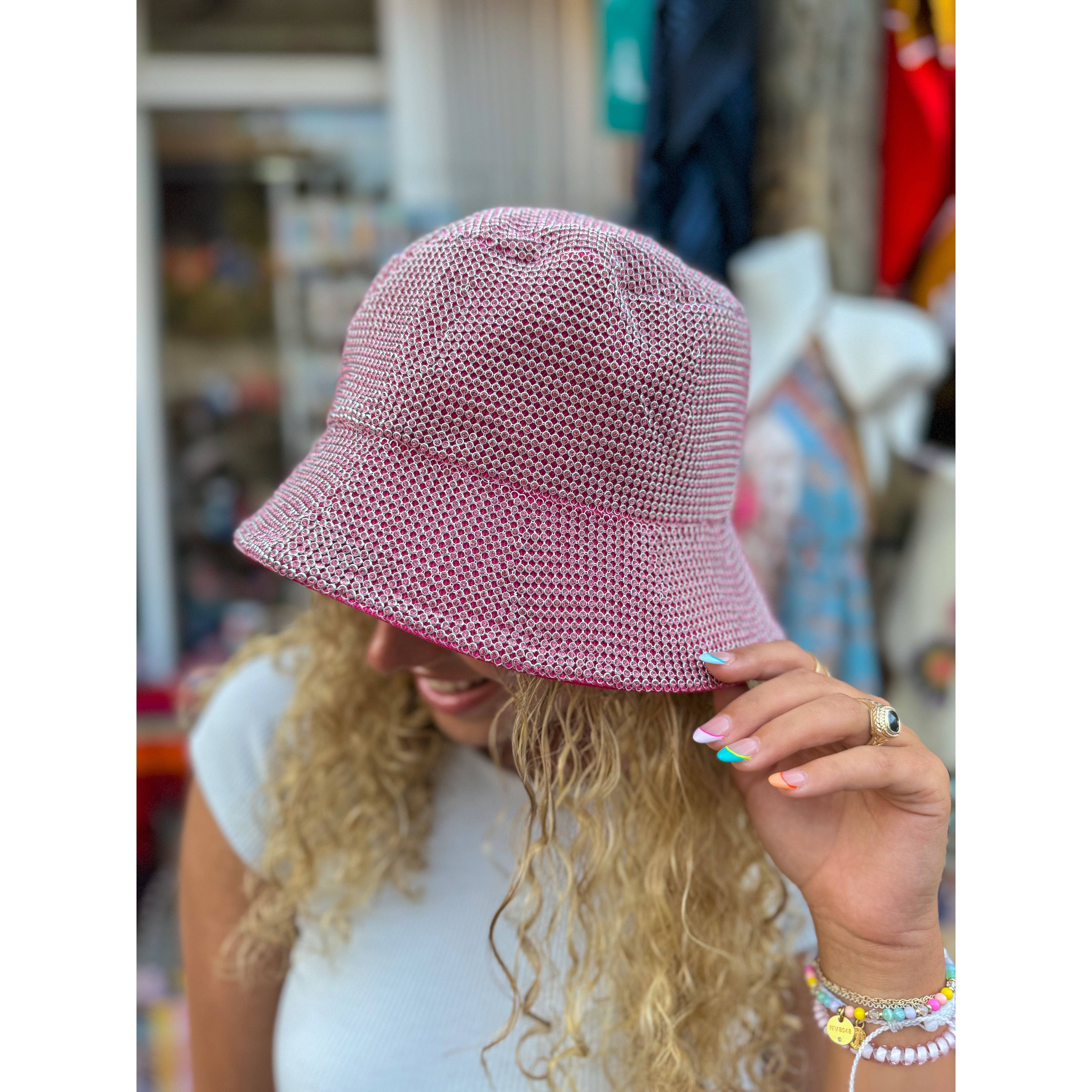 Prata Chapéu Allover Rhinestone C.C BKB8051 para venda a revendedores na Faire1