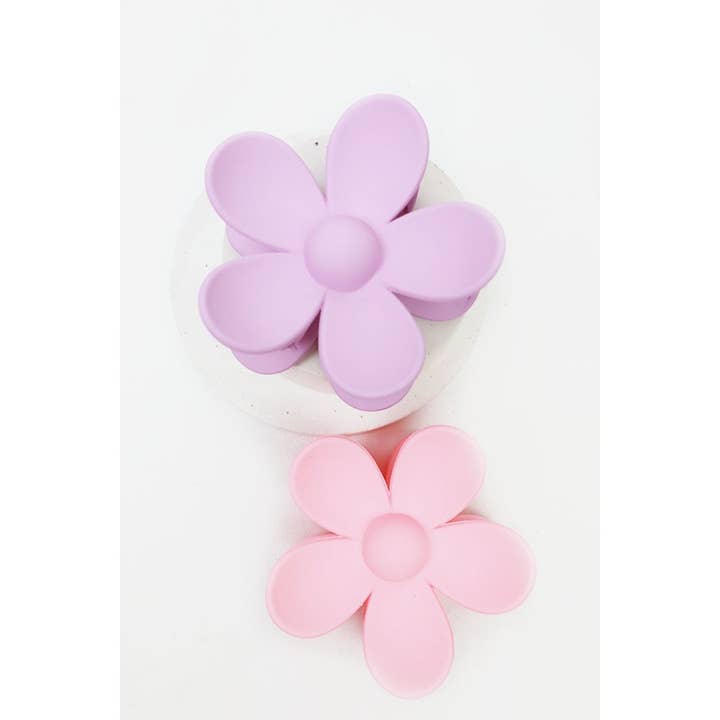 MIX COLOR Pastel Tone Daisy Hair Clips for wholesale on Faire