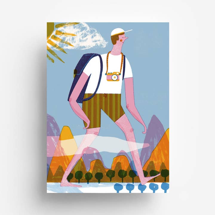 Cartolina Skyhigh DIN A6 per la vendita all'ingrosso da parte di jungwiealt