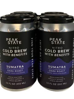 Cold Brew com Benefícios - Lata Reciclável por atacado de Peak State