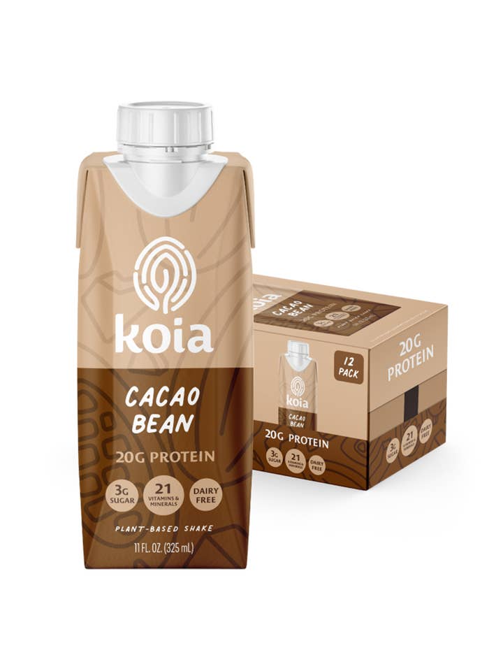 Cacao Bean Nutrition Shake - 12pk Shelf Stable for wholesale by Koia