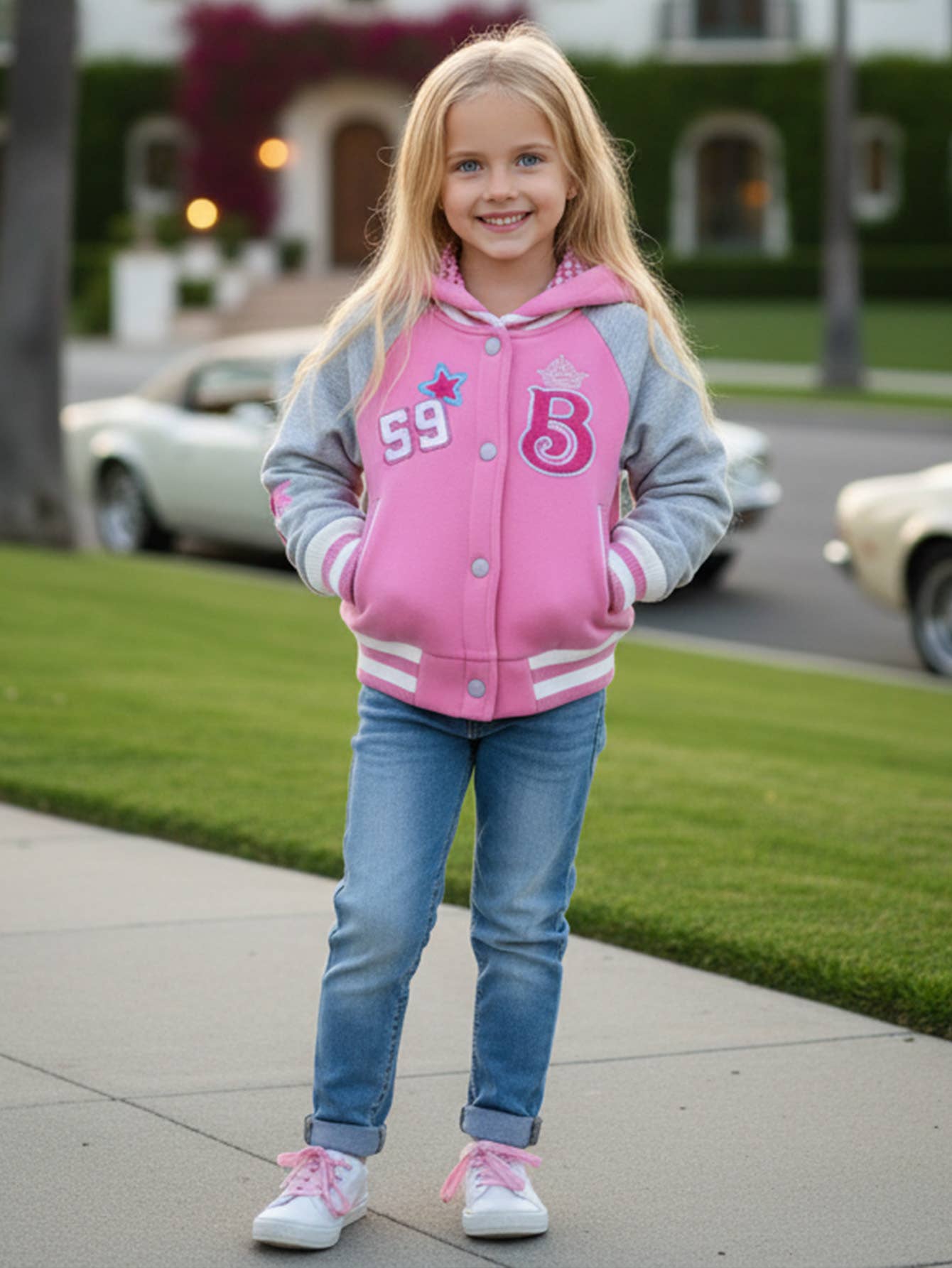 Unik - Wholesale Varsity/Baseball Jacket - Women's - Barbie Varsity Jacket 2-42