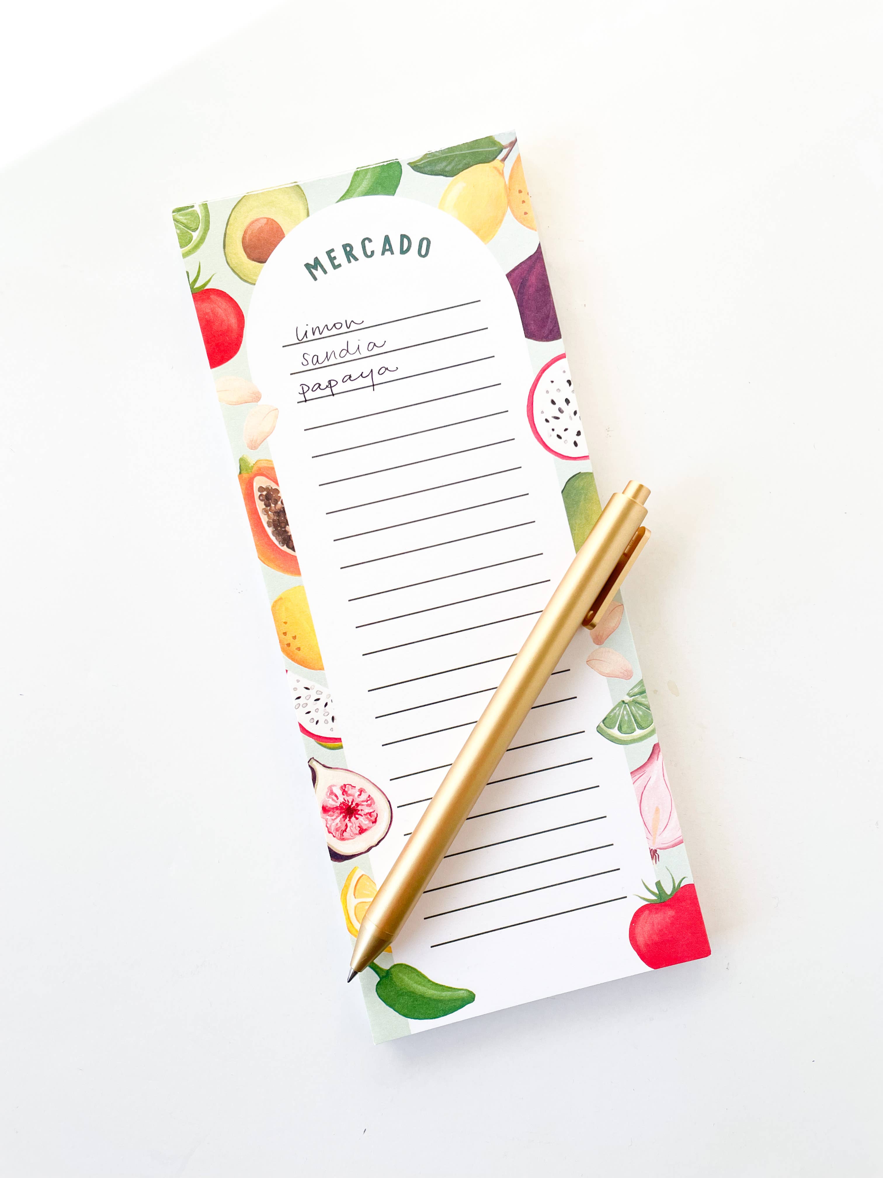 Isabella MG - Wholesale Notepad - Mercado Grocery List Notepad3