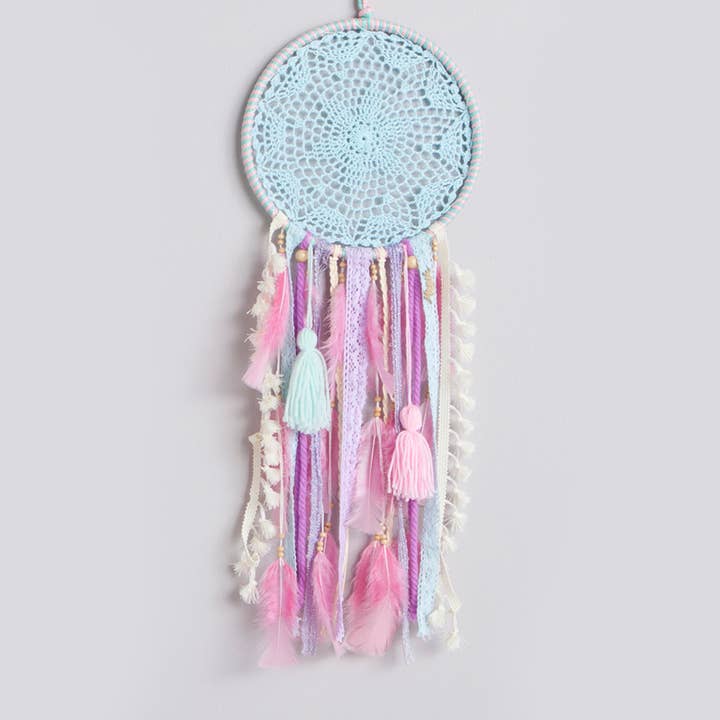 DREAMCATCHER MEDIUM UNICORN MINT rêve bohème pour la vente par MANIK