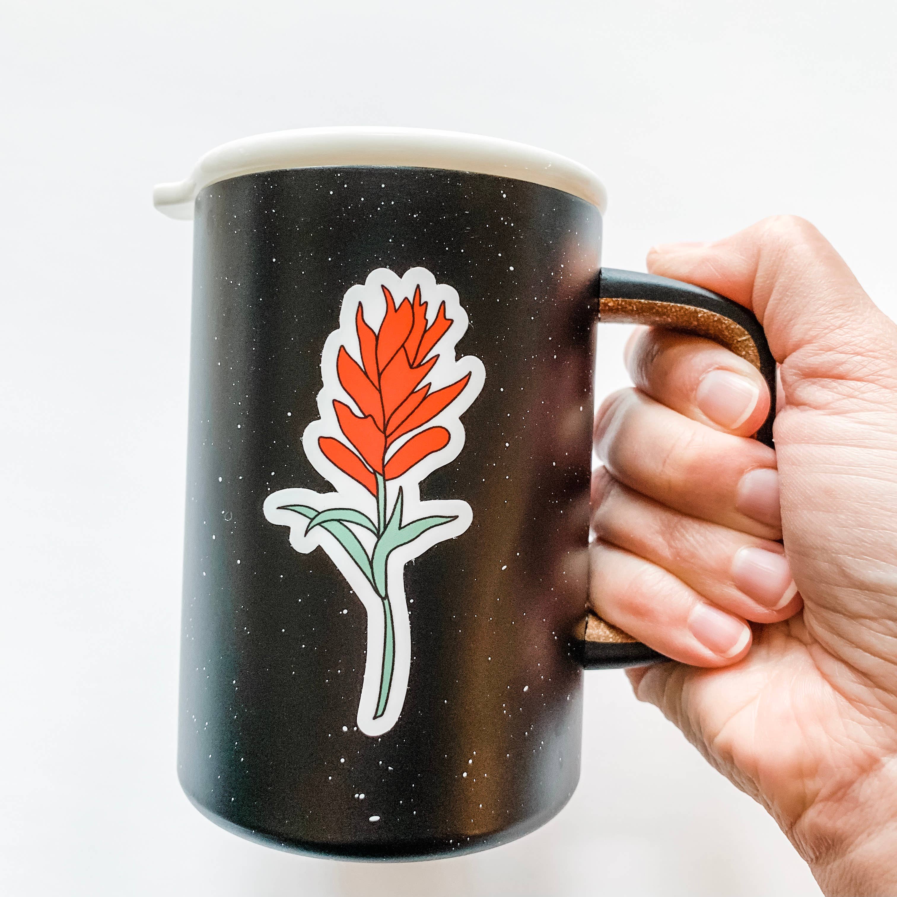 Wildflower Paper Company - Wholesale Sticker - Indian Paintbrush Flower Wildflower Sticker1