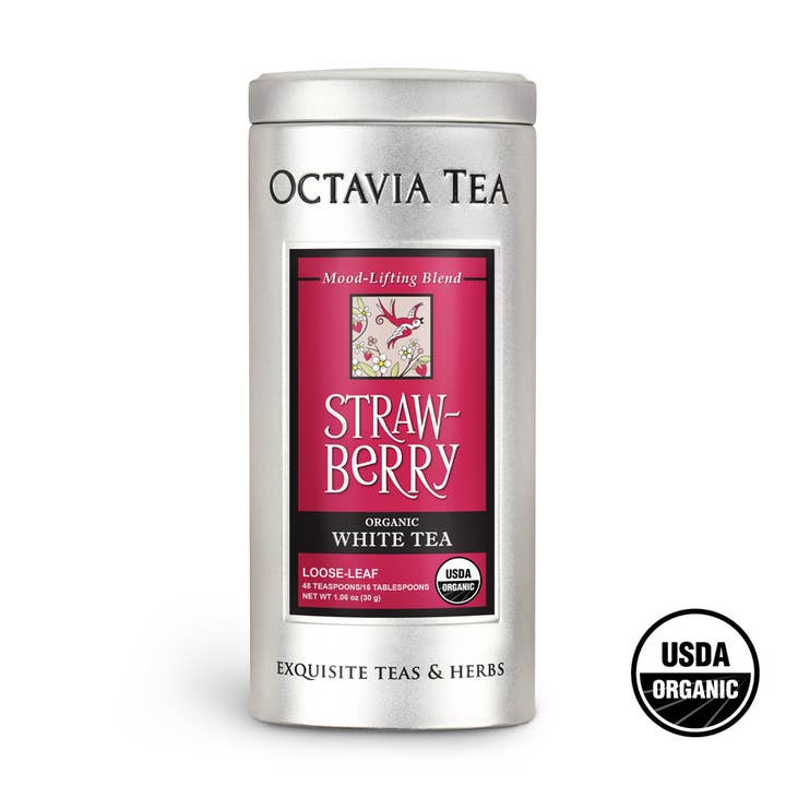 Octavia Tea - Wholesale Loose Tea - Strawberry - Organic2