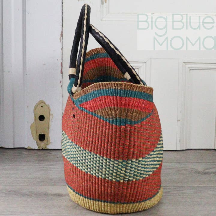 Big Blue Moma - Wholesale Grocery/Shopping Bag - U Shopper Large - Traditional Palette44
