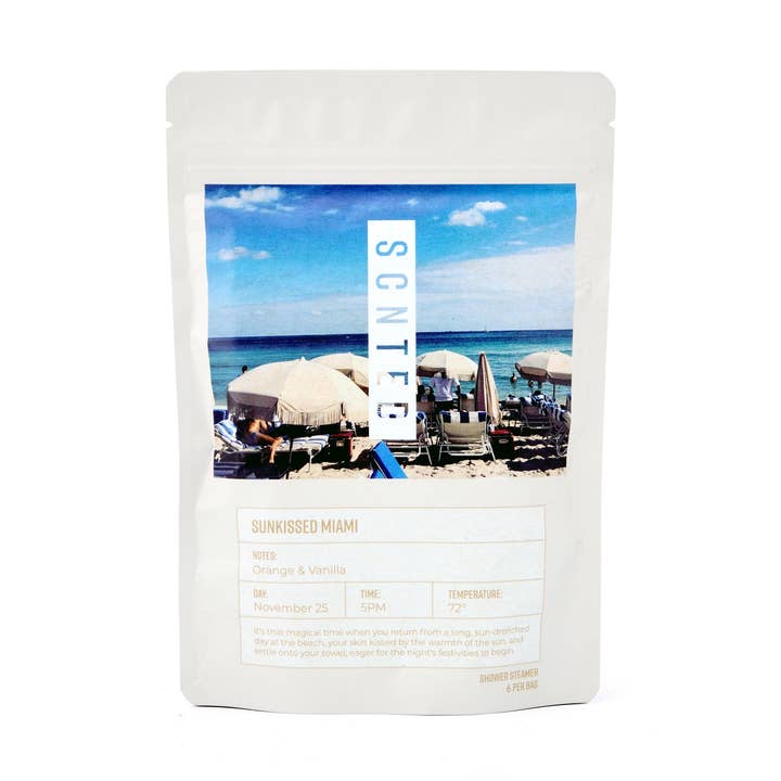 Apelsin & Vanilj Duschbomber – 6-pack | Solkysst Miami för wholesale av SCNTED