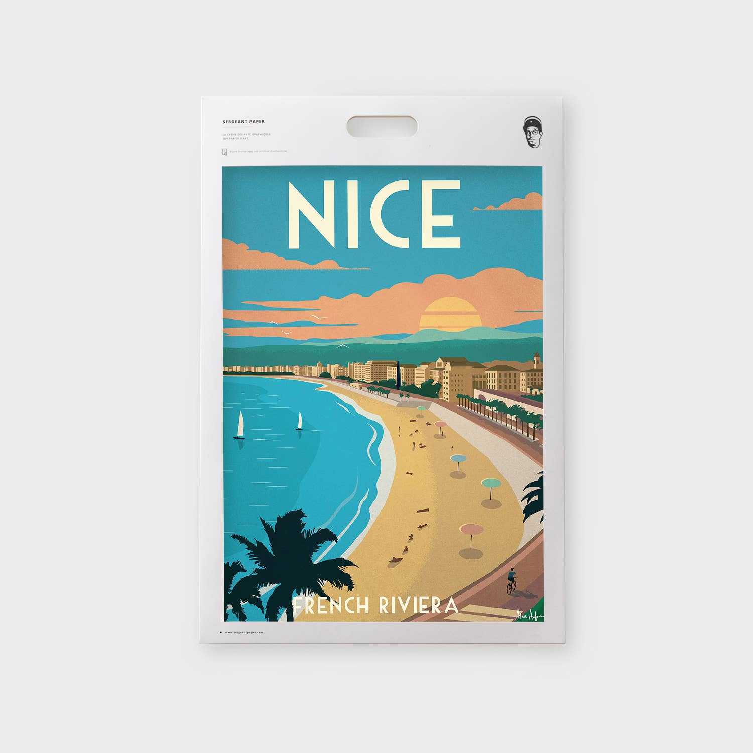 Sergeant Paper - Wholesale Art Print - Alex Asfour - Nice - Cities Art Print