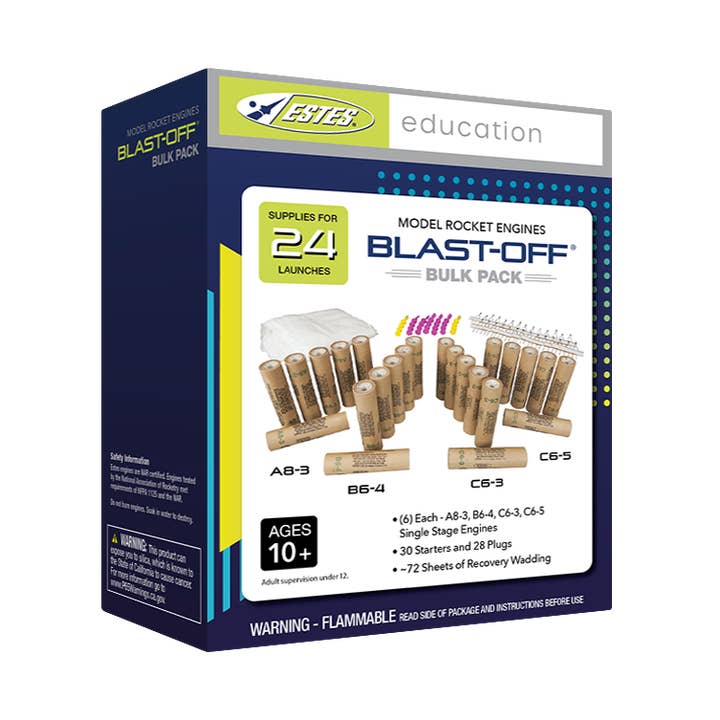 Blast-Off® Bulk Pack for wholesale by Estes Rockets