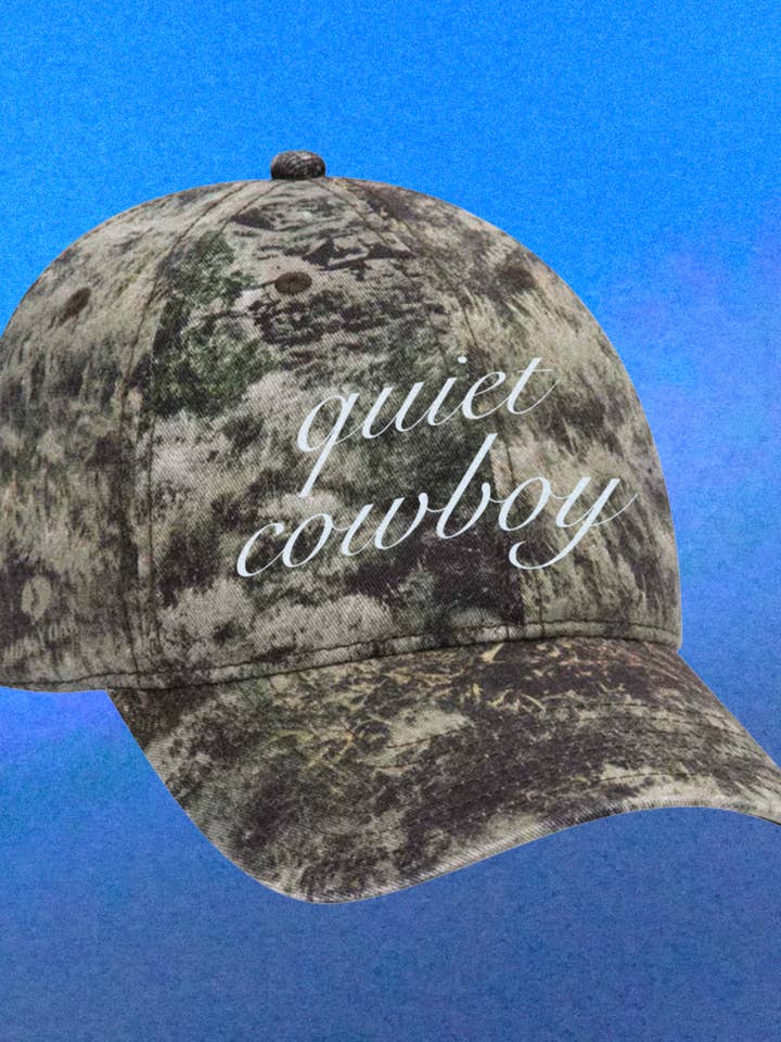 Quiet Cowboy Camo Hat for wholesale by here now wow
