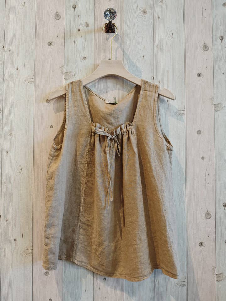 Linen & More - Wholesale Blouse - Women's - REF 17579 100% LINEN T-SHIRT