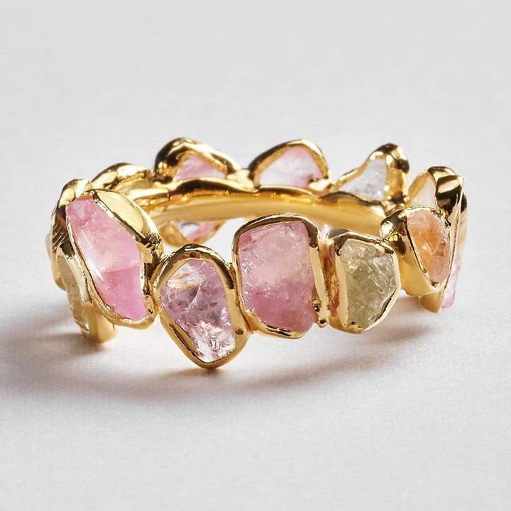 Livia Fancy saffieren ring voor wholesale door German Kabirski