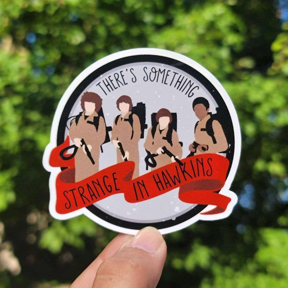 A Little Design Company - Wholesale Sticker - There's Something Strang In Hawkins Sticker | Stranger Things Sticker